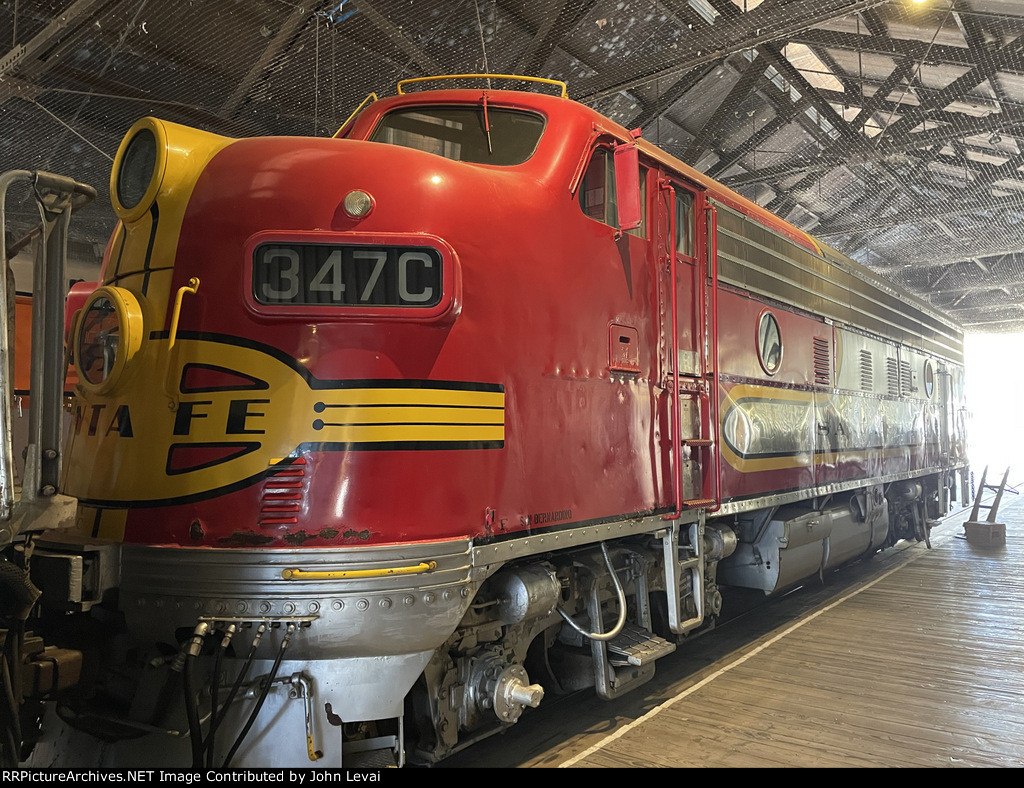 Santa Fe Cab Unit at Cal State RR Museum